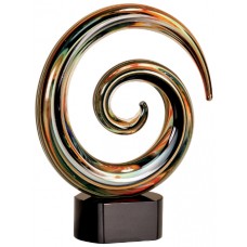 Swirl Art Glass